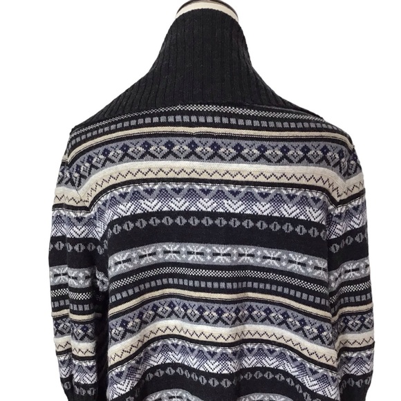 Juliette Jake Waterfall Sweater Open Cardigan Size PS Wool Blend Pockets - Picture 5 of 7